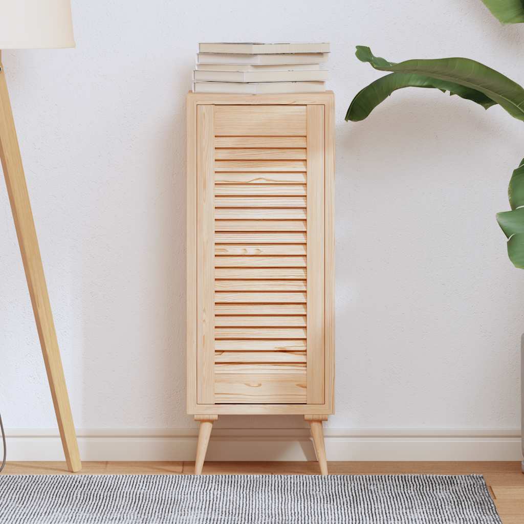 vidaXL Schranktür Lamellen-Design 69x29,5 cm Massivholz Kiefer