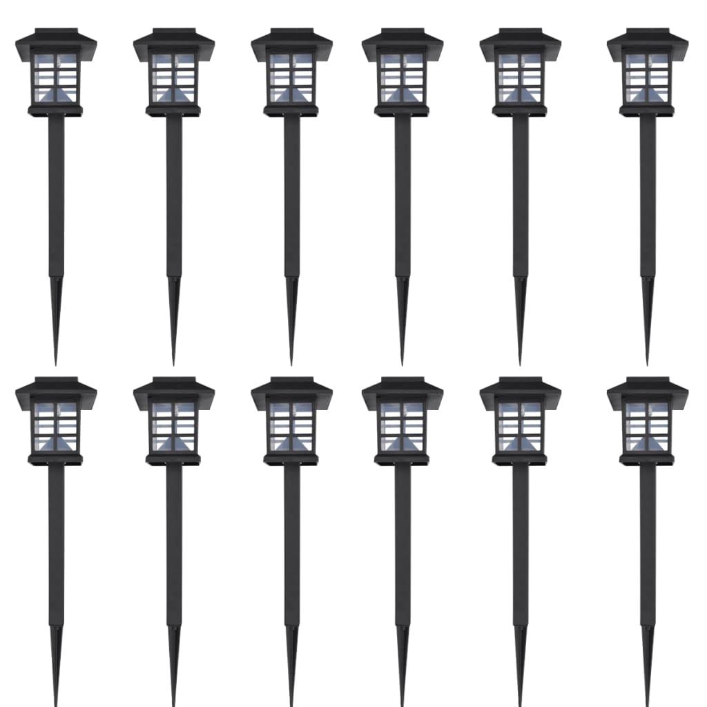 Solarleuchte LED-Licht Set für den Außenbereich 12 Stück