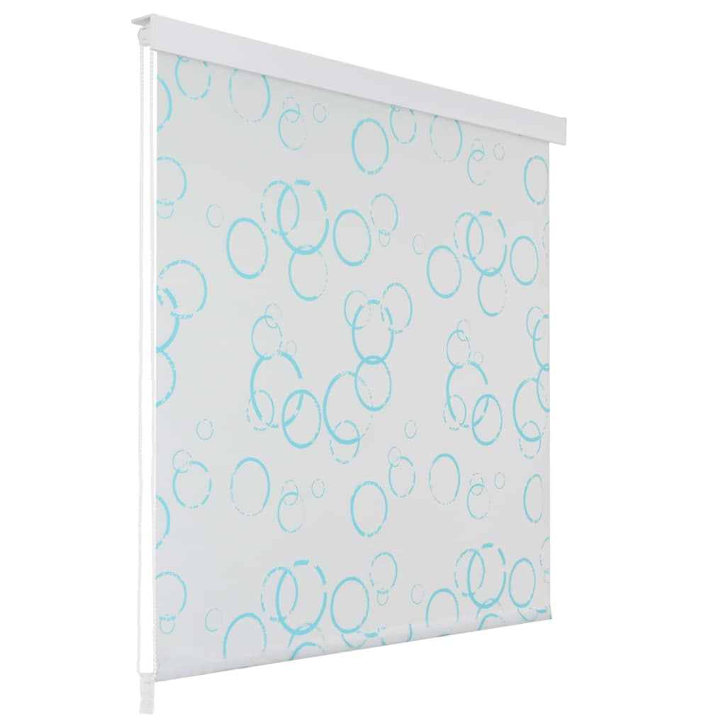 vidaXL Duschrollo 100x240 cm Blasenmuster