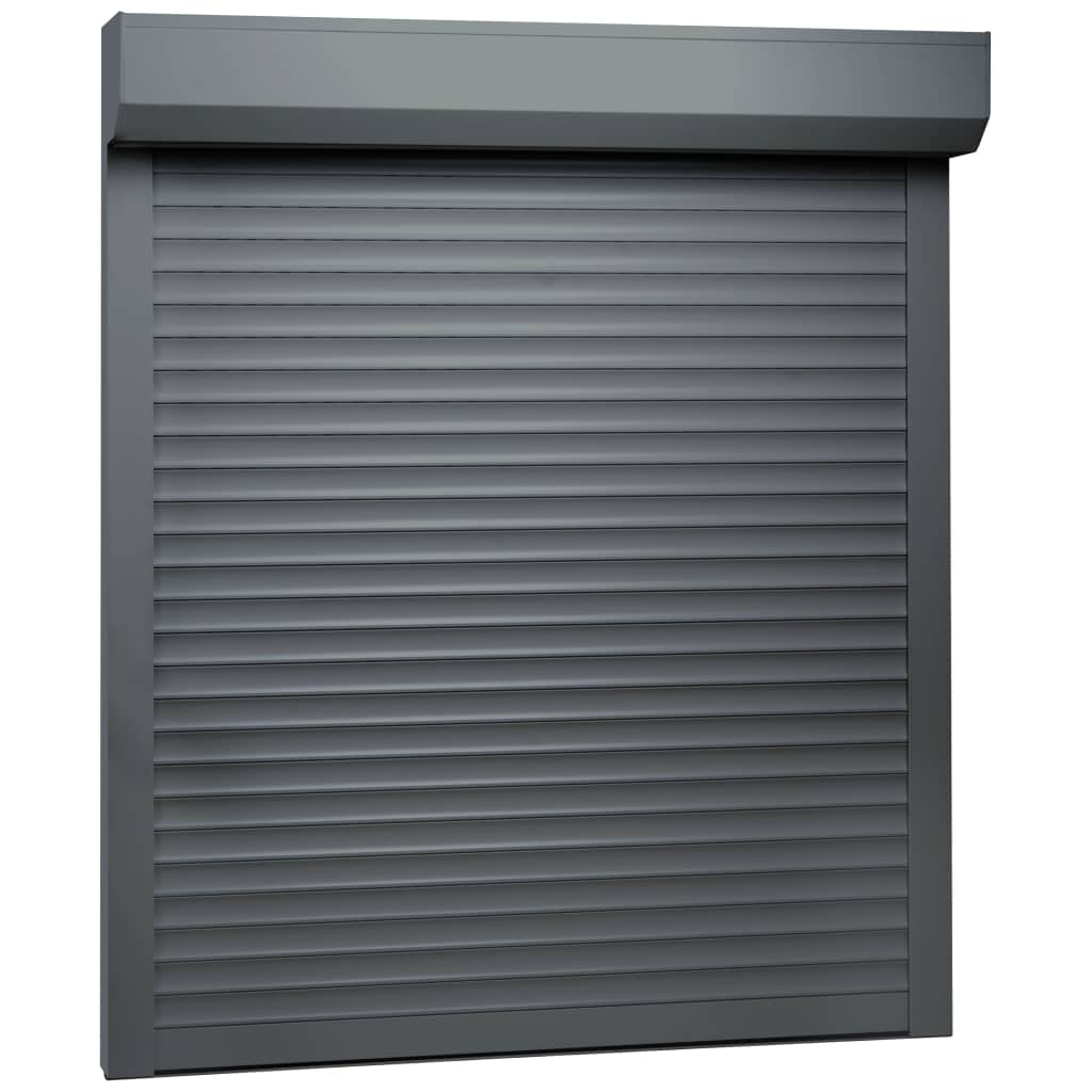 vidaXL Rollladen Aluminium 80x100 cm Anthrazit