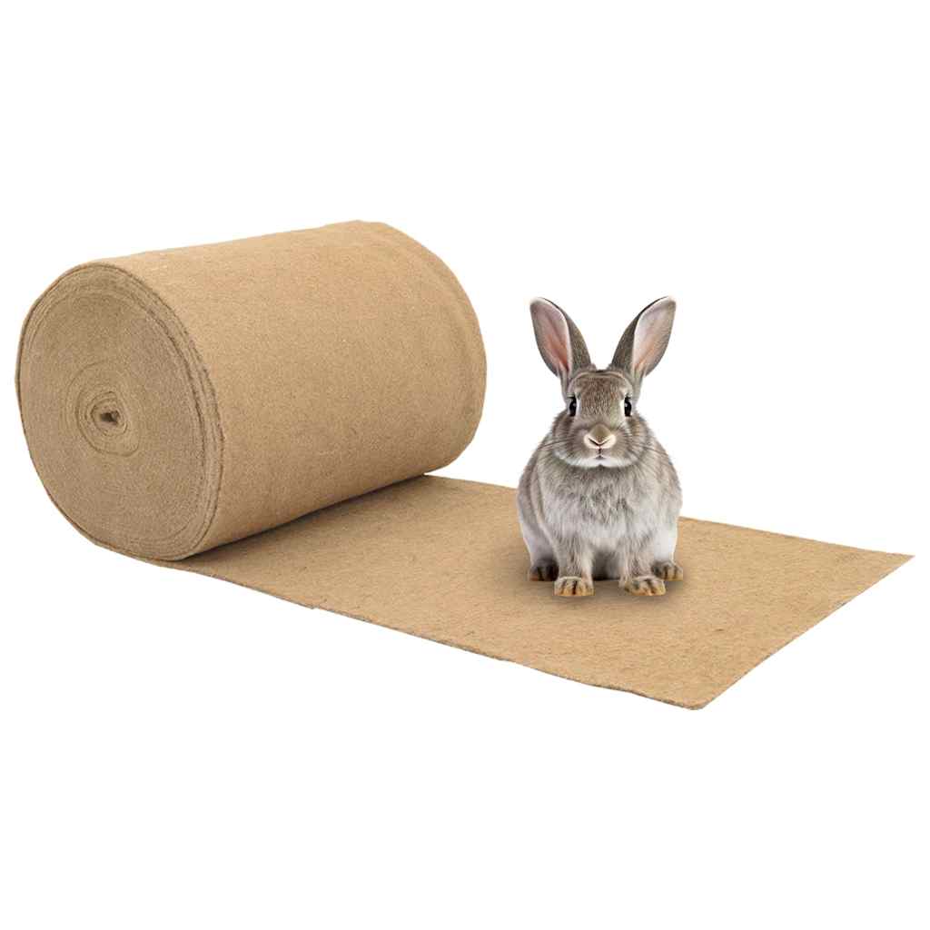 vidaXL Nagermatte Hanf 0,5x25 m 5 mm