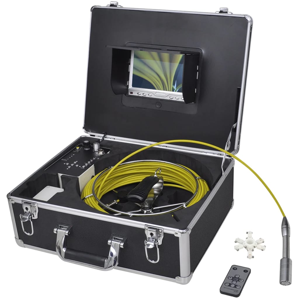 vidaXL Rohrkamera 30 m mit DVR 