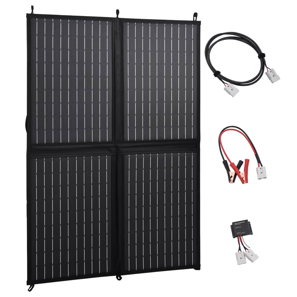vidaXL Solarmodul Faltbar 100 W 12 V 