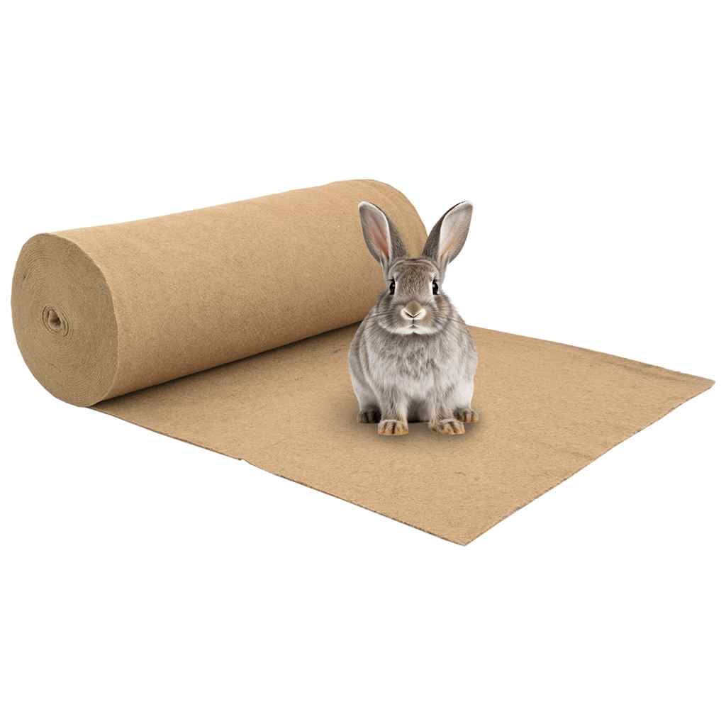 vidaXL Nagermatte Hanf 1x25 m 5 mm