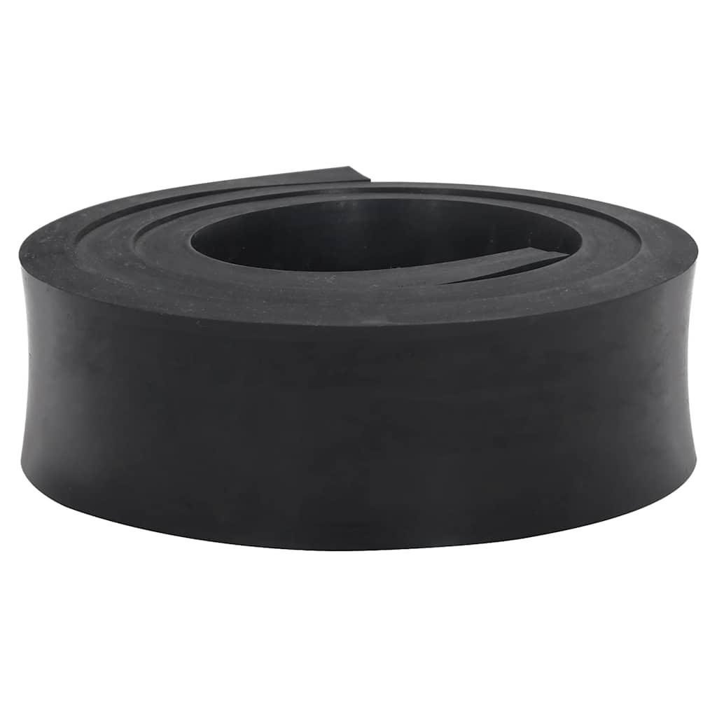 vidaXL Gummileiste für Schneepflug Schwarz 200x10x2 cm