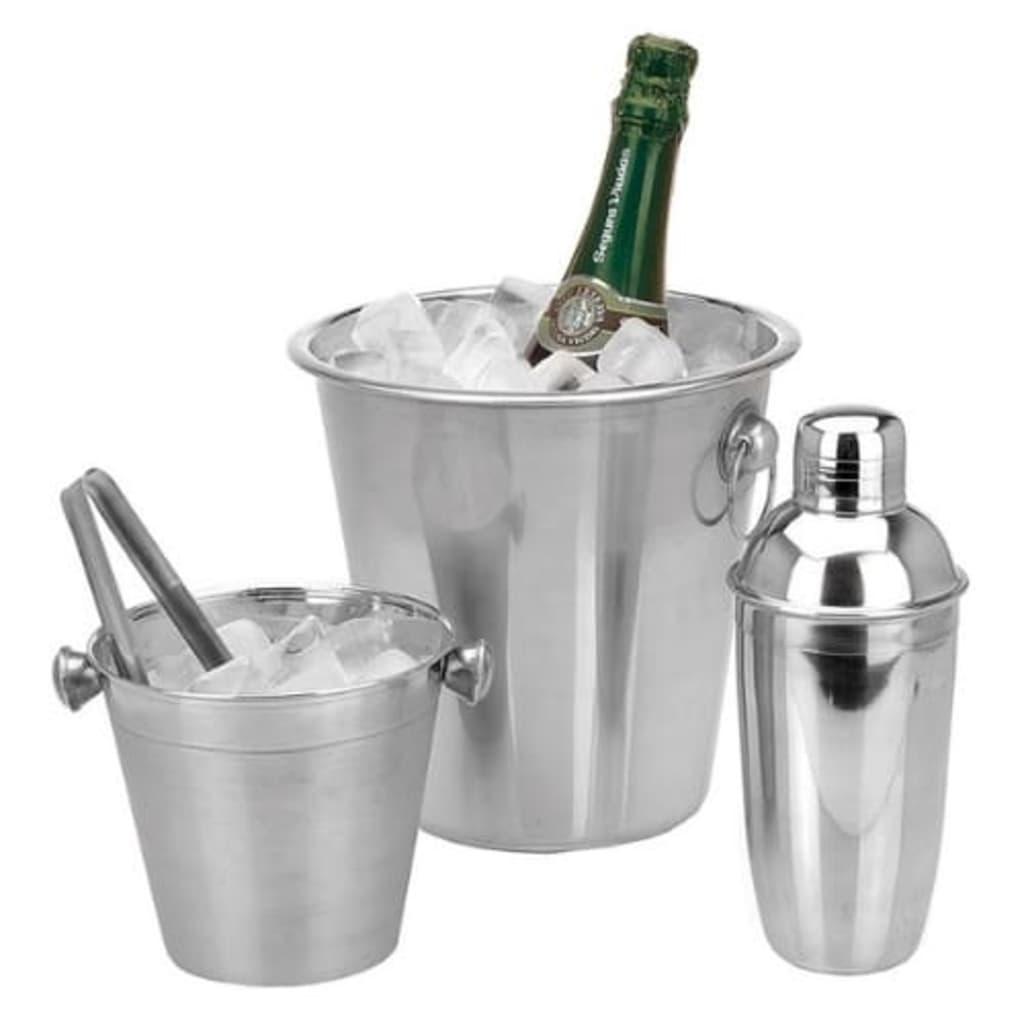 Excellent Houseware 4-tlg. Bar-Set Edelstahl 