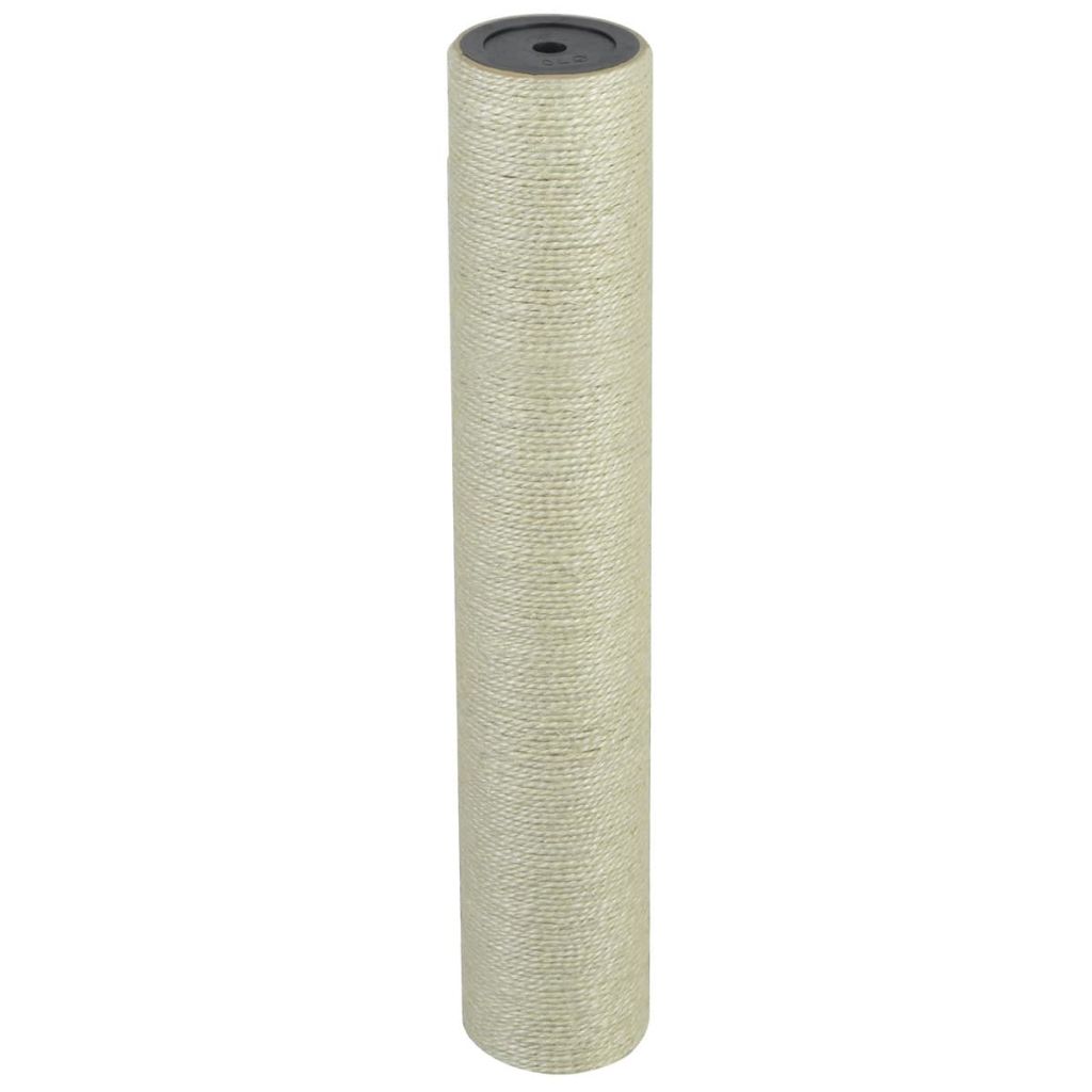 vidaXL Katzen-Kratzbaum 8x45 cm 10 mm Beige