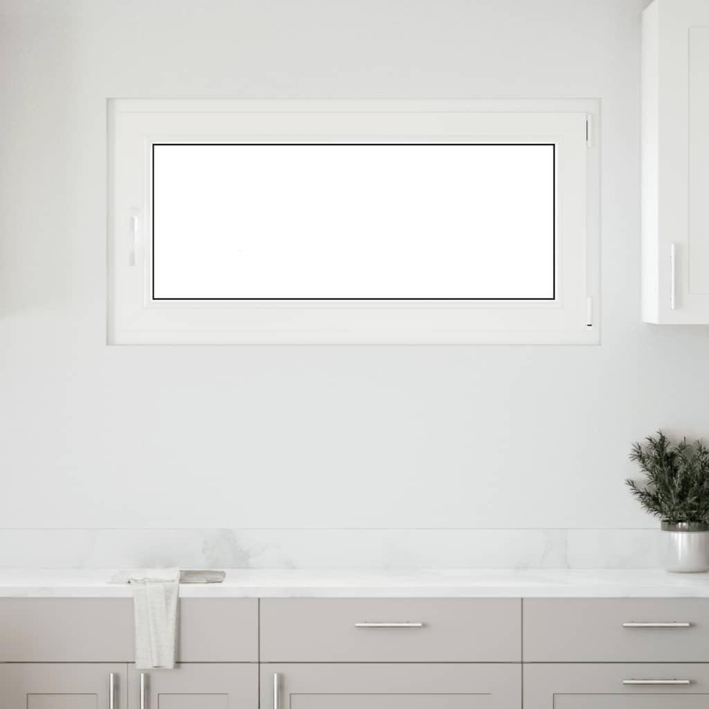 vidaXL Kellerfenster RISOR 120x60 cm Dreh Kipp DIN Rechts Anthrazit