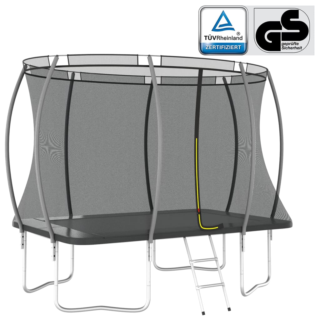 vidaXL Trampolin-Set Rechteckig 274x183x76 cm 150 kg