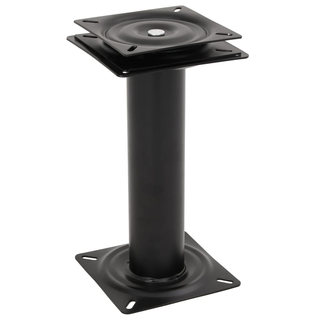 vidaXL Bootssitz-Podest 360° Drehbar Stahl