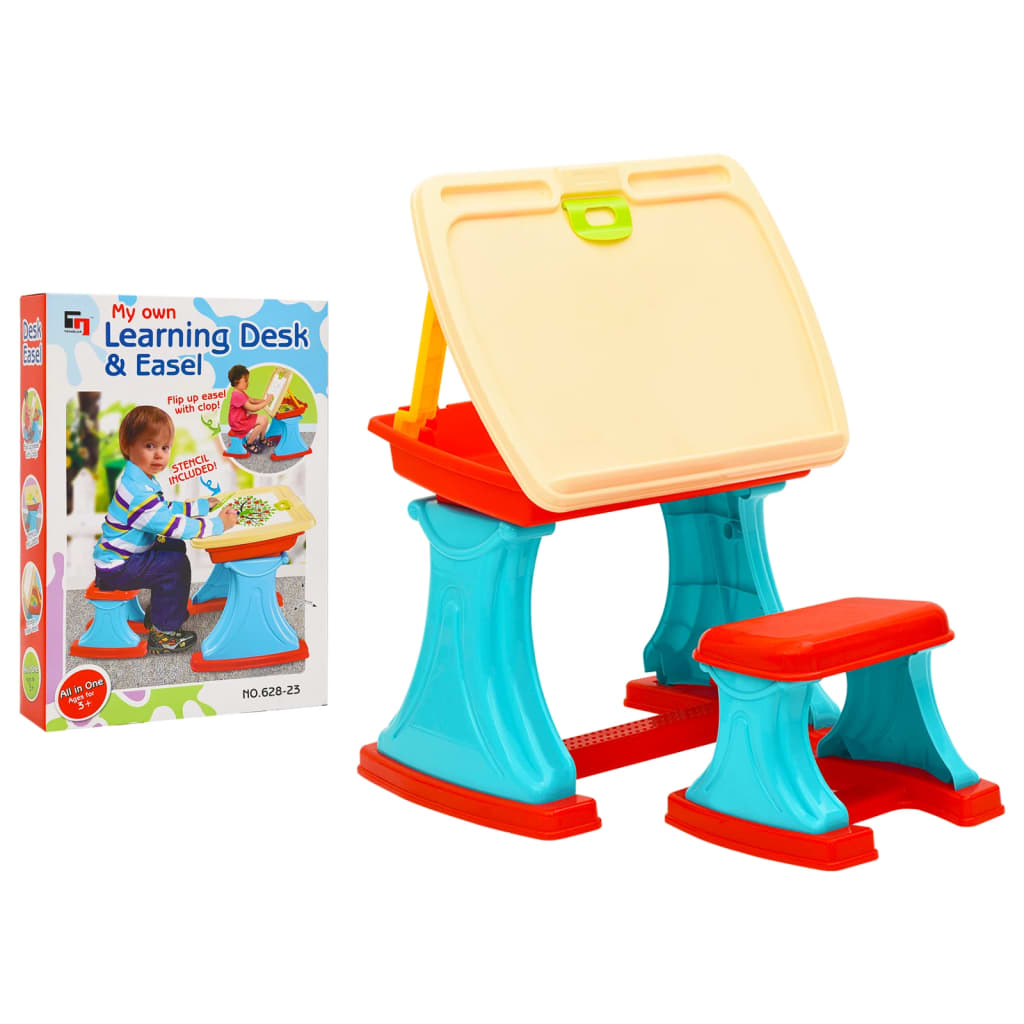 vidaXL Lernpult & Staffelei für Kinder Verstellbar 