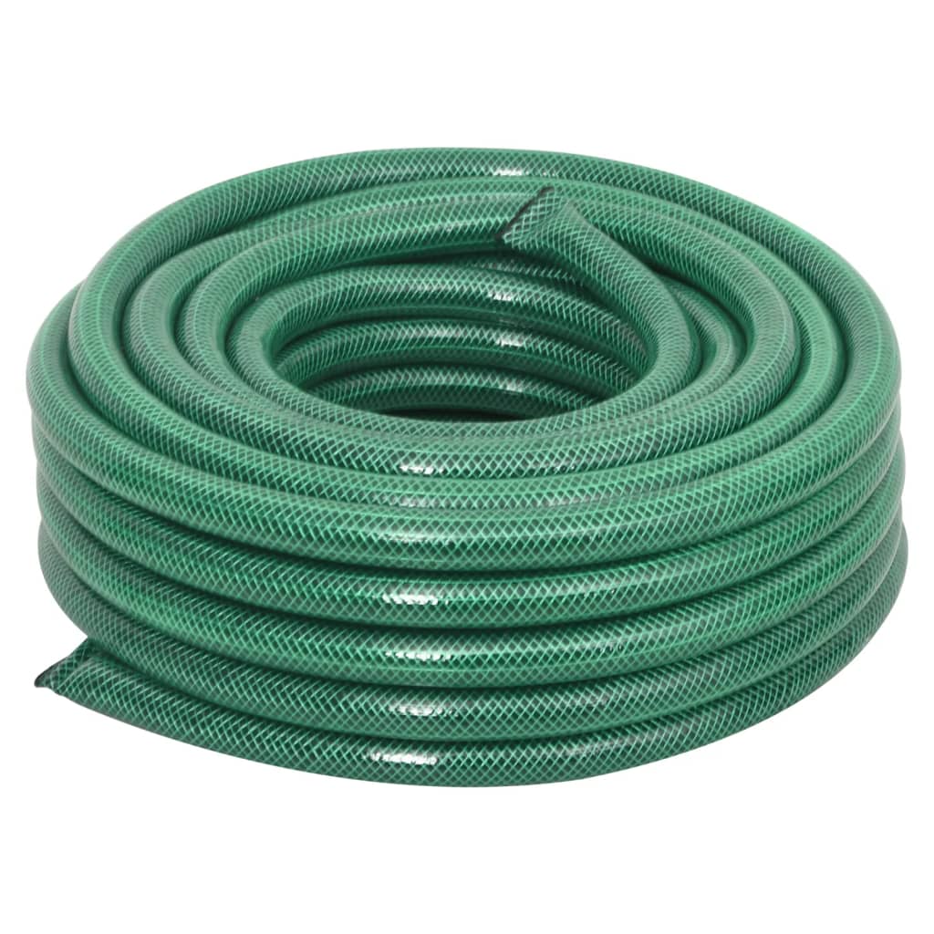 vidaXL Gartenschlauch Grün 0,9" 50 m PVC